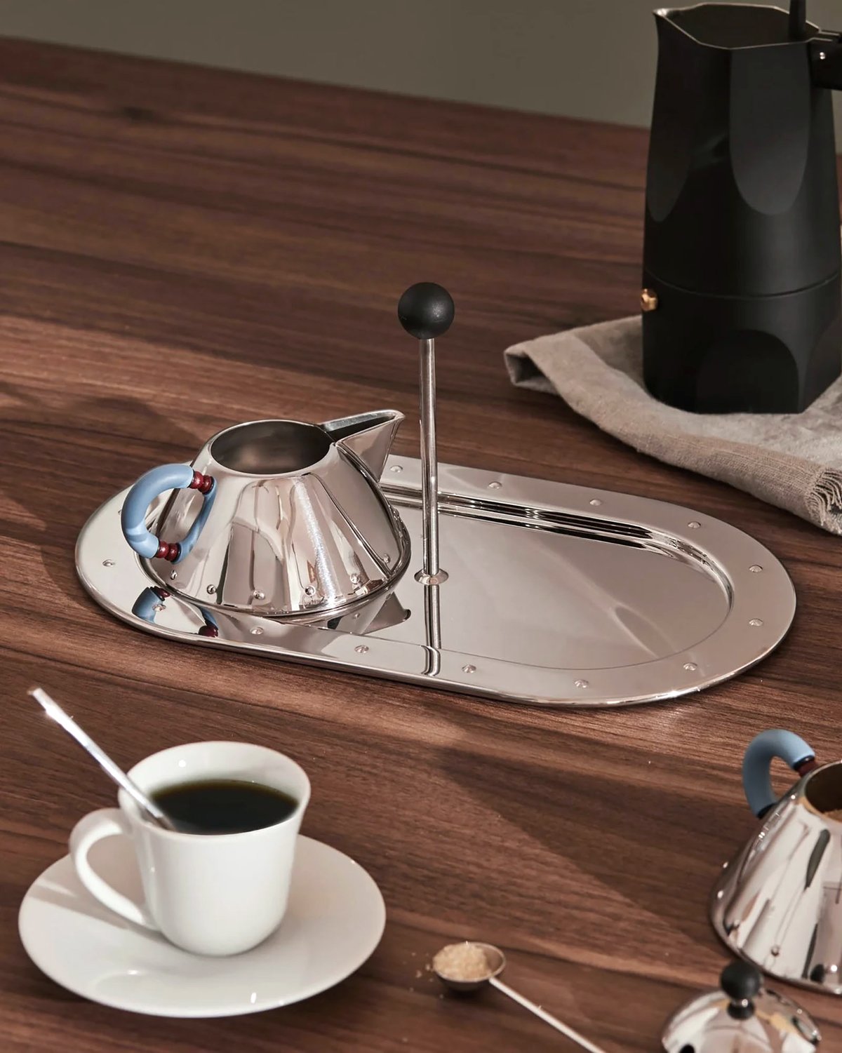 Alessi ラウンドトレイ ハンドル付き ALESSI Tray | Dhal/DHAL DESIGN SHOP online store