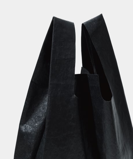 【予約販売】Washed Foil Fake Leather Cotton  / Shopping Bag