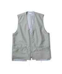 Dhal / 南米WOOL TROPICAL Zip Vest
