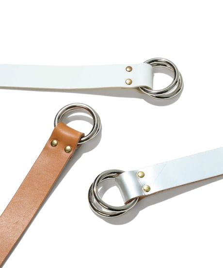 Dhal Ring Leather Belt