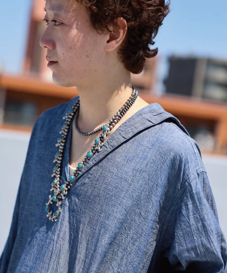 Dhal / 4.5oz CHAMBRAY DENIM Sailor Shirt