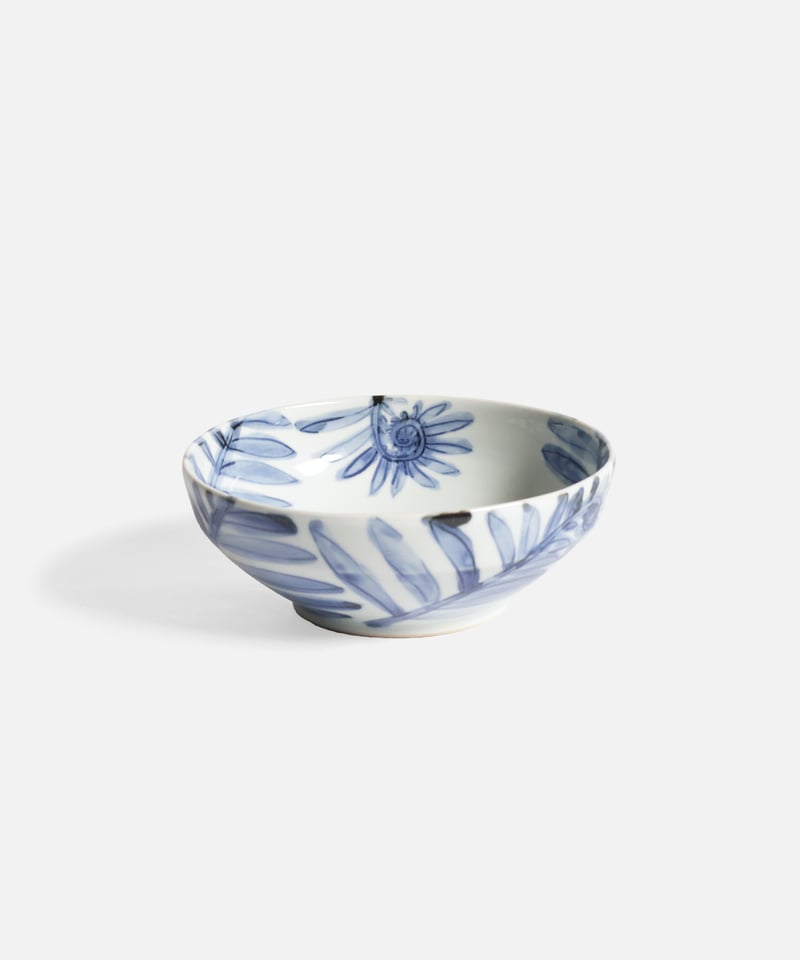 ✨SAIL✨染付中鉢３種　幕末～明治期　レトロ　アンティーク　時代骨董 ✨SAIL✨染付中鉢3種 幕末～明治期 レトロ アンティーク 時代