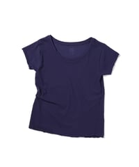 1027 Hard Twisted Bio Cutsew / Front Back Tee Purple