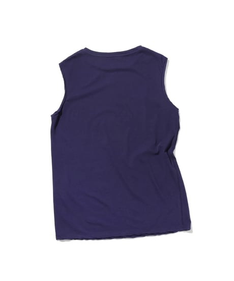 1027 Hard Twisted Bio Cutsew / No Sleeve Purple
