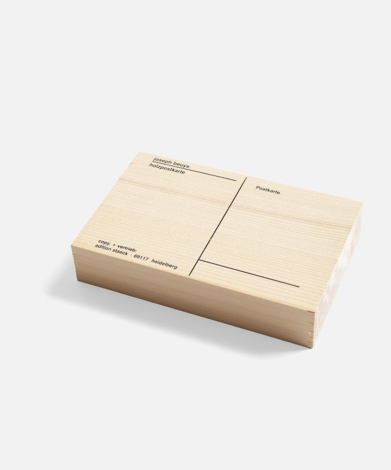 ヨーゼフボイス ポストカード | Dhal/DHAL DESIGN SHOP online s