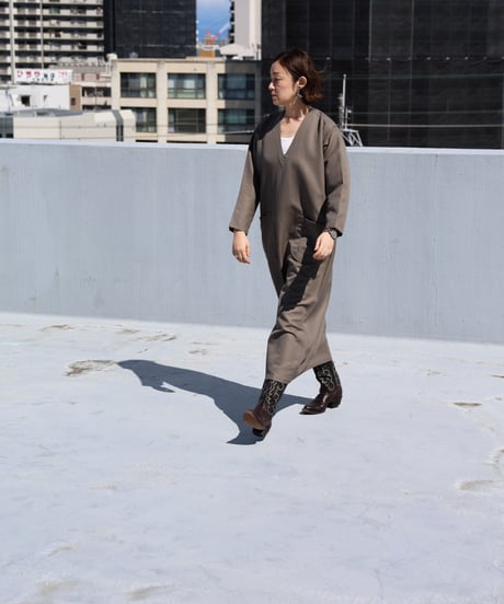 Dhal / 南米WOOL TROPICAL V Western Onepiece