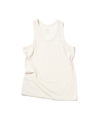 1027 Hard Twisted Bio Cutsew / Tank Top Cream