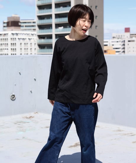 Dhal / 2/72 Wool Gaba Crew Shirt
