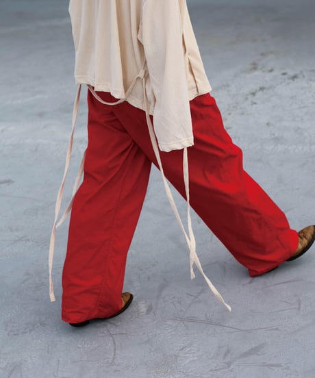 1027 Hard Twisted Bio Cutsew / Hooded Parka Cream