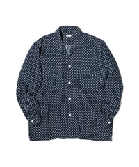 Dhal / DOTS Open Collar Shirt