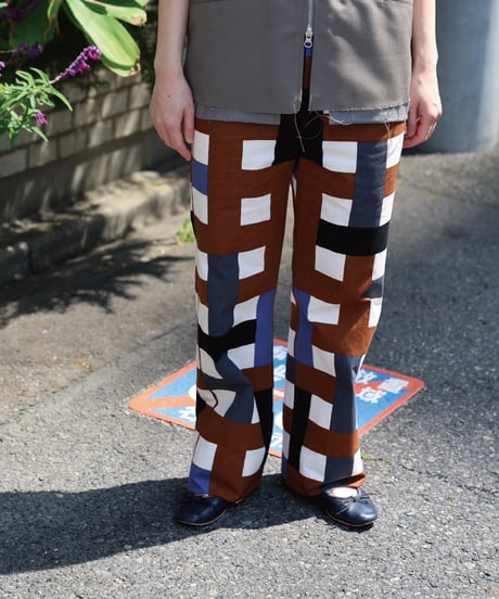 HEART ART×Dhal MATSURI Slacks