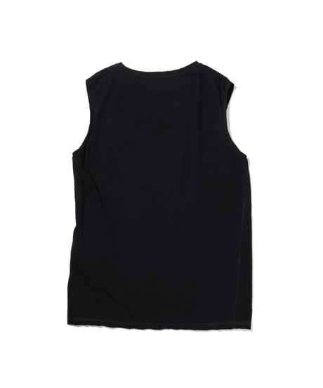 1027 Hard Twisted Bio Cutsew / No Sleeve Black