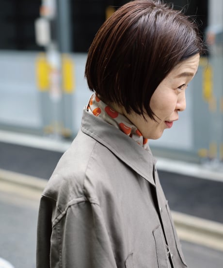 C/LI CHAMBRAY / Mame Bandana Beige