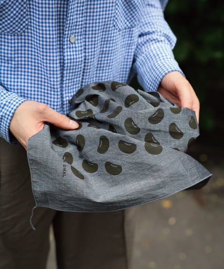 C/LI CHAMBRAY / Mame Bandana Navy