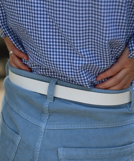 Dhal Ring Leather Belt