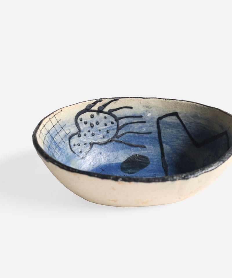 キムホノ オーバル深皿（青） | Dhal/DHAL DESIGN SHOP online s