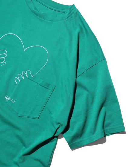 1027 × TAKAHIKO KAWAMURA TEE / Green - Thank you