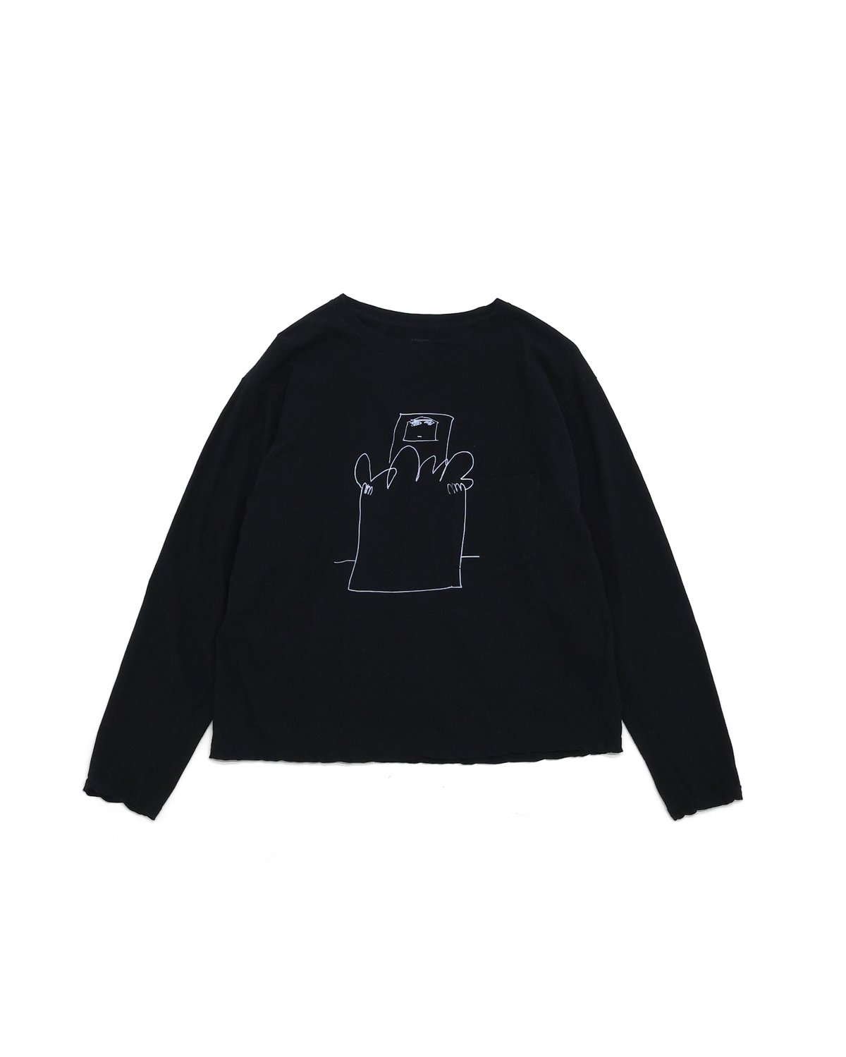 DAIRIKU LOVE 長袖カットソー グレー DAIRIKU LOVE 長袖カットソー