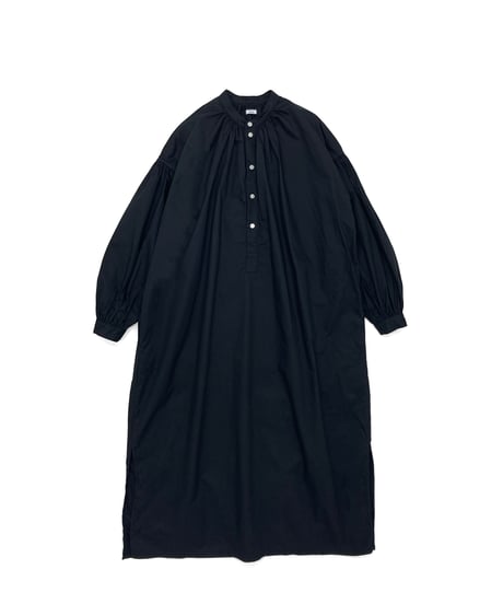 100/2 poplin Open CollarOnepiece dhal ダル