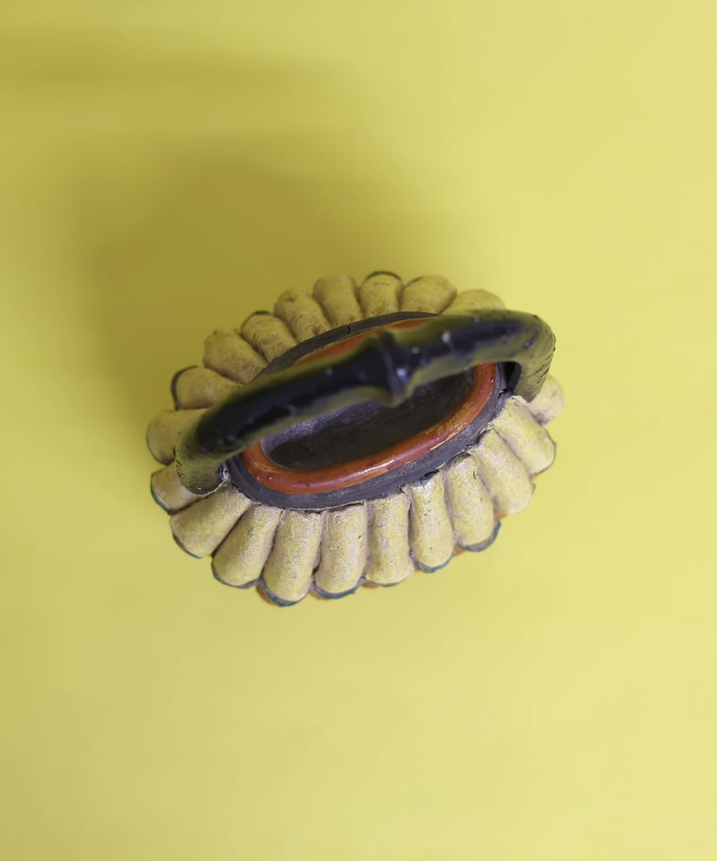 キムホノ　金憲鎬　織部鉢 キム・ホノ 織部鉢 （穴あき） - H S - online shop -