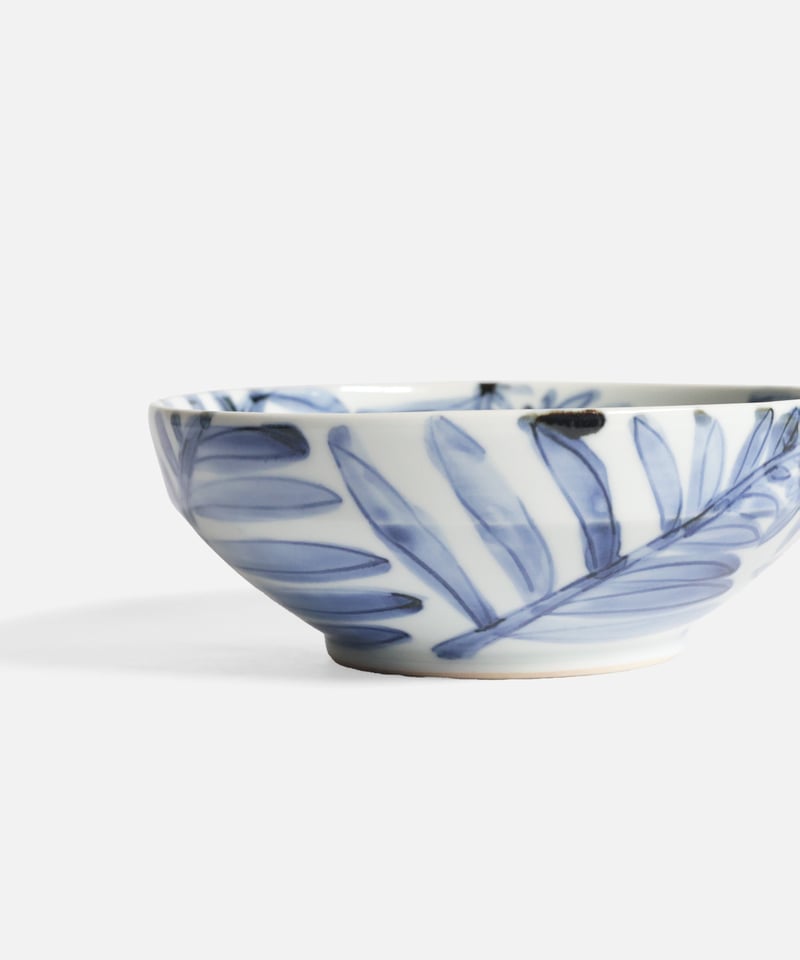 古川桜 染付シダ中鉢 | Dhal/DHAL DESIGN SHOP online store