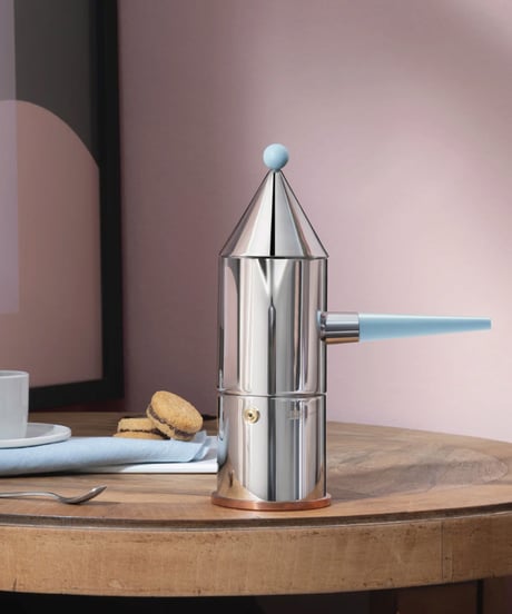 ALESSI / LA CONICA Espresso Pot ３Cups -100th Anniversary Model-