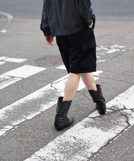 Dhal / 2/72 Wool Gaba Cargo Easy Shorts