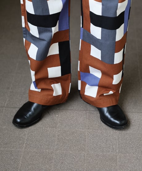 HEART ART×Dhal MATSURI Slacks