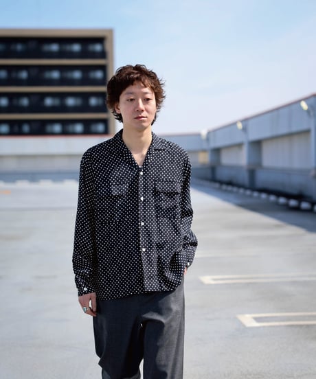 Dhal / DOTS Open Collar Shirt