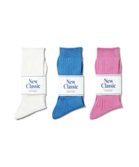 MARCOMONDE / high quality cotton ribbed socks 25