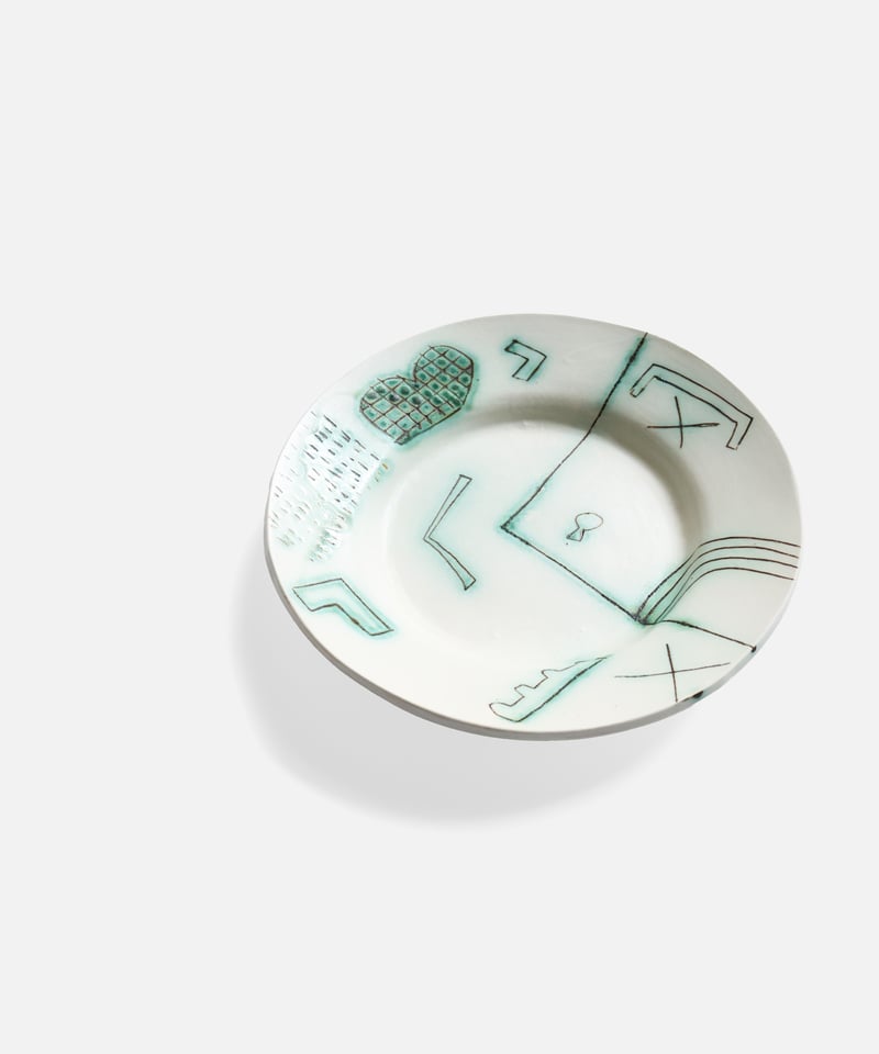 キムホノ　転写皿 キムホノ 6寸皿 (マット) | Dhal/DHAL DESIGN SHOP online s