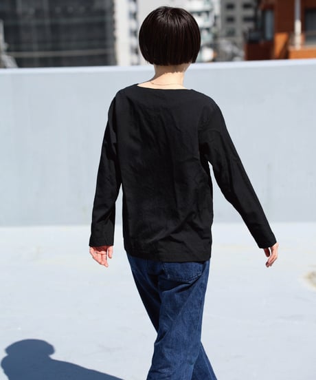 Dhal / 2/72 Wool Gaba Crew Shirt