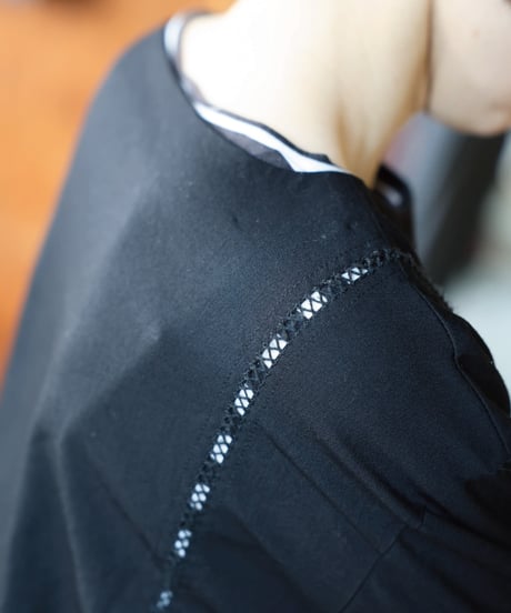 Dhal / 2/72 Wool Gaba Crew Shirt Pico