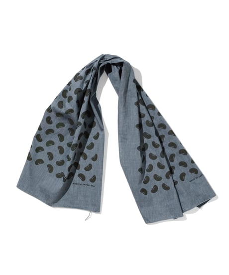 C/LI CHAMBRAY / Mame Big Bandana Navy