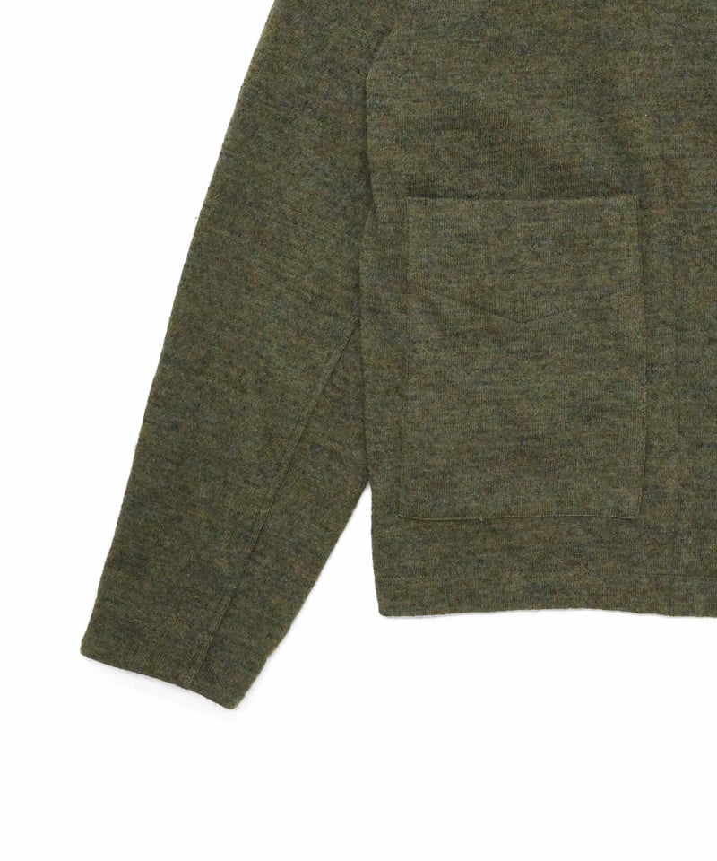 Shetland Cotton Heather / Knit Jacket | Dhal/DH