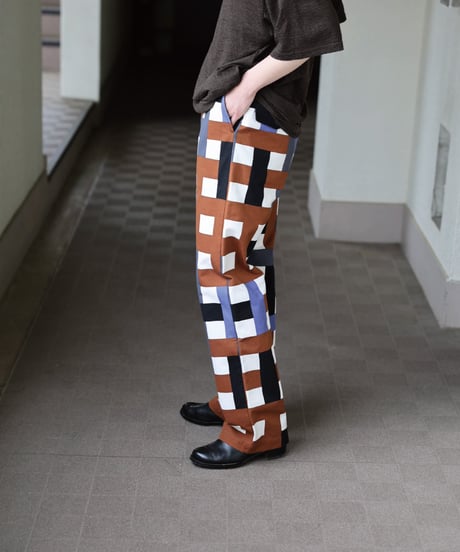 HEART ART×Dhal MATSURI Slacks