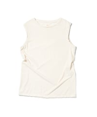 1027 Hard Twisted Bio Cutsew / No Sleeve Cream