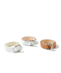 Dhal Ring Leather Belt