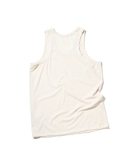 1027 Hard Twisted Bio Cutsew / Tank Top Cream