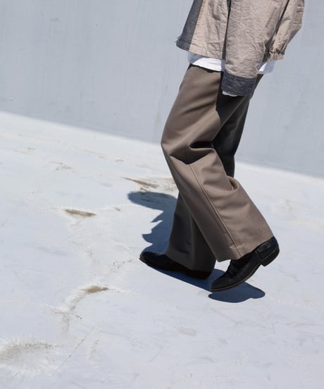 Dhal /南米 WOOL TROPICAL Relax Pants