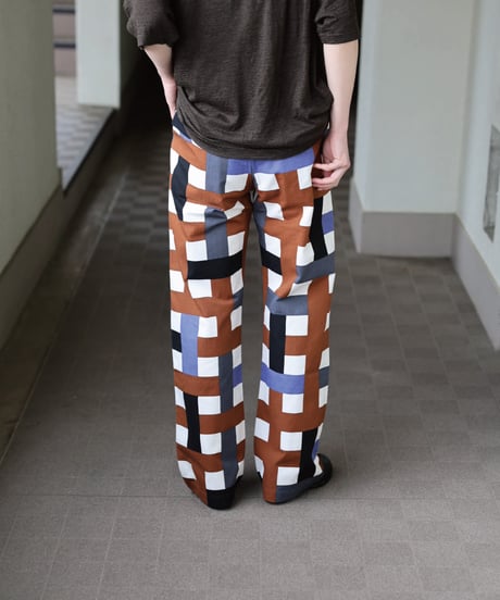 HEART ART×Dhal MATSURI Slacks