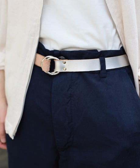 Dhal Ring Leather Belt