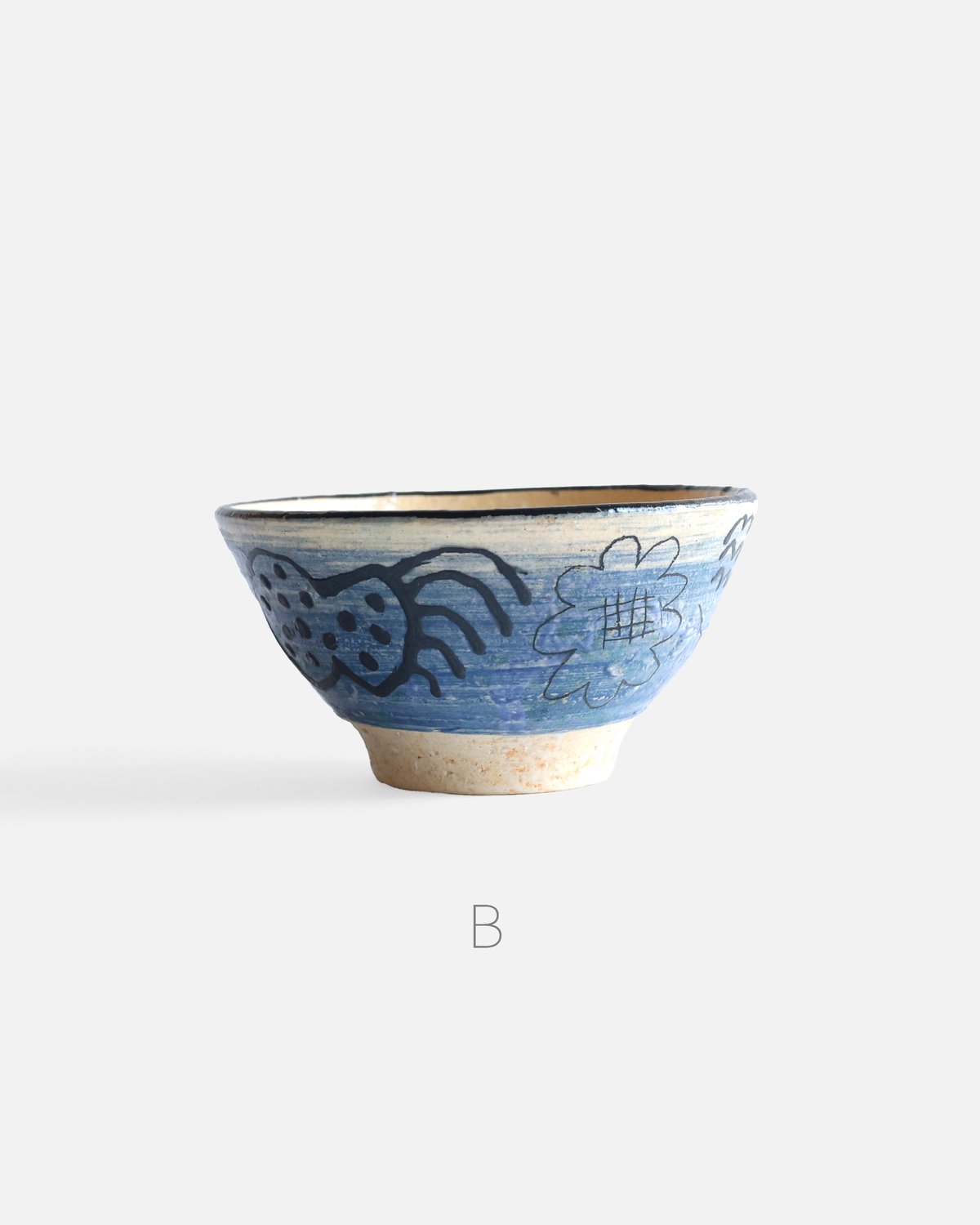 キムホノ 茶碗（青） | Dhal/DHAL DESIGN SHOP online store