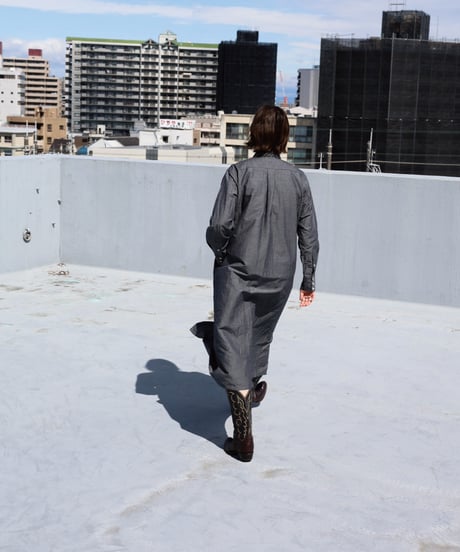 Dhal / C/Li CHAMBRAY Western Onepiece