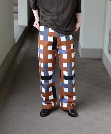 HEART ART×Dhal MATSURI Slacks