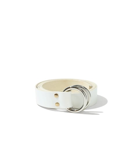 Dhal Ring Leather Belt