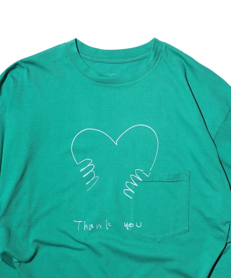 1027 × TAKAHIKO KAWAMURA TEE / Green - Thank you