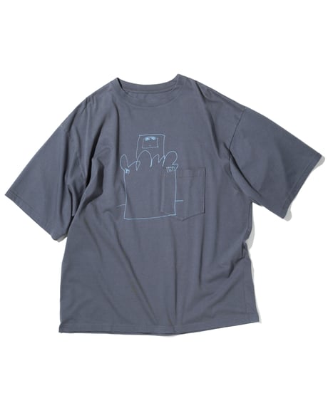 1027 × TAKAHIKO KAWAMURA TEE / Charcoal - Love