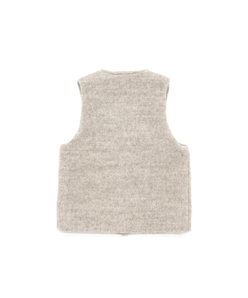 Dhal ウール混ベスト FilledWool STARPIECE / Vest Dhal ウール混ベスト FilledWool STARPIECE / Vest