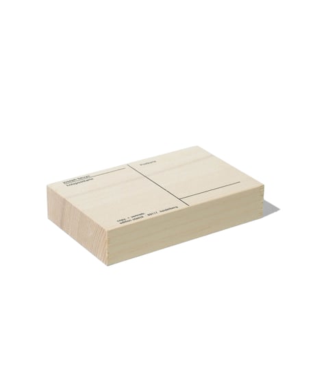 Joseph Beuys / Wooden Post Card